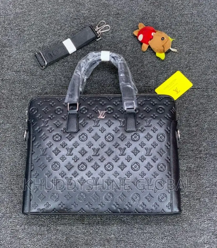 Luxury Original Louis Vuitton Unisex Documents Laptops Bags