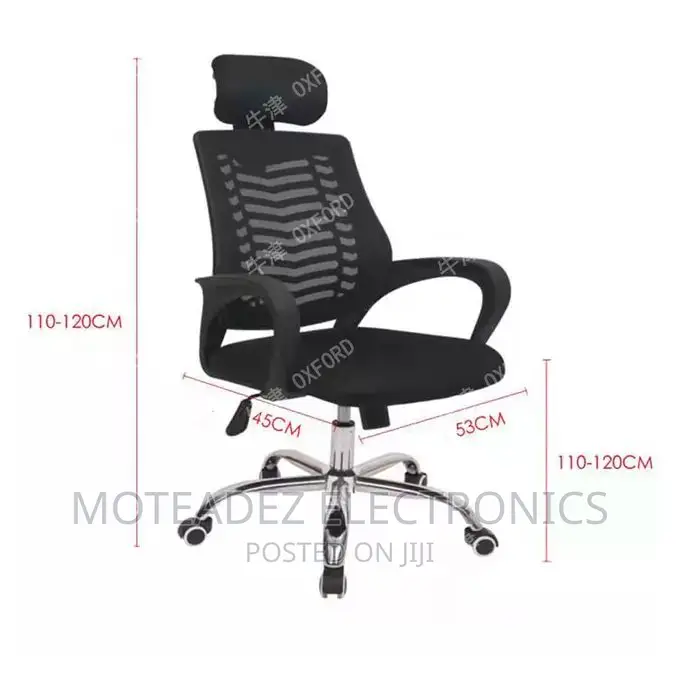 Adjustable 360° Swivel High Quality Office Chair W/Head Rest