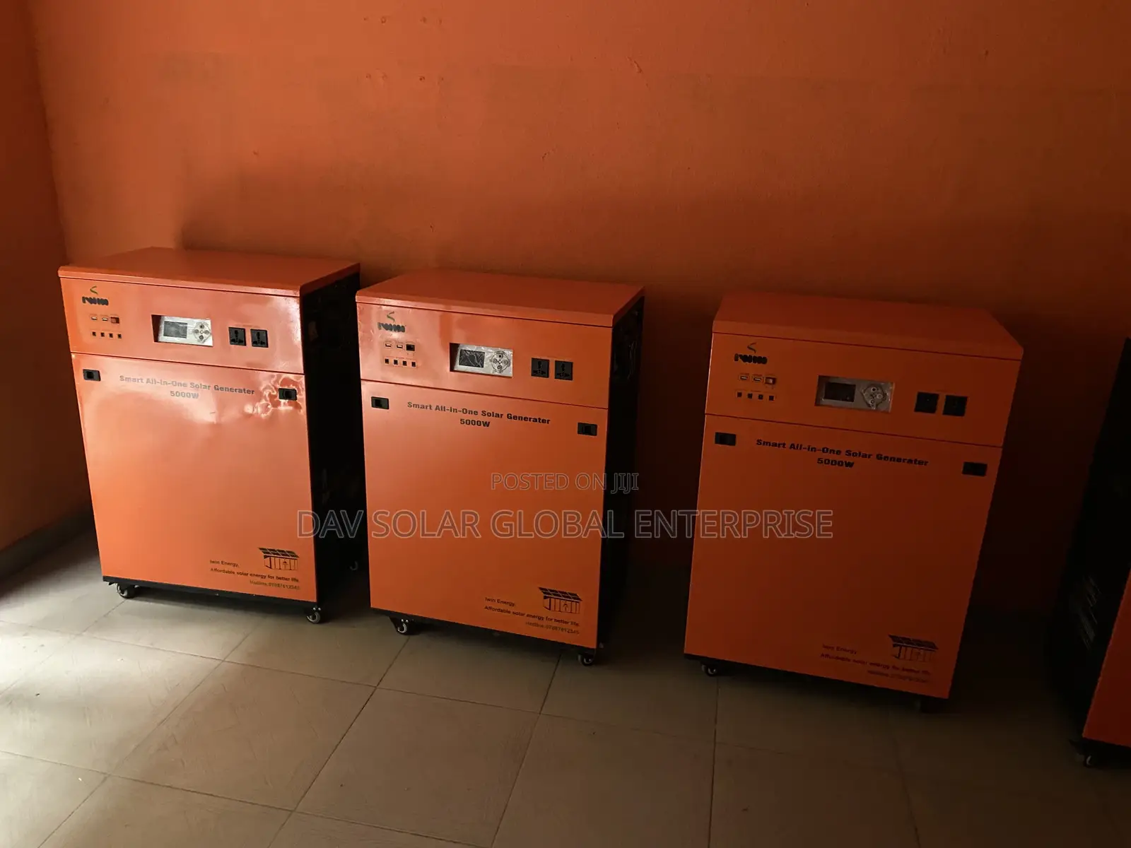 5000W Iwin Solar Generator