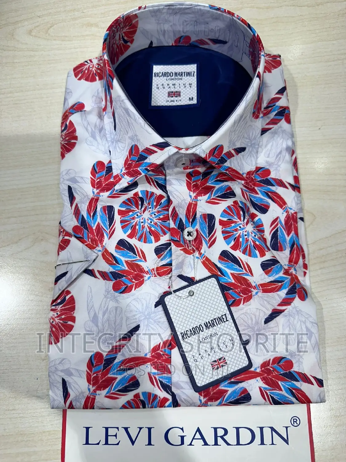 Levi Gardin Men's Flower T. Shirt