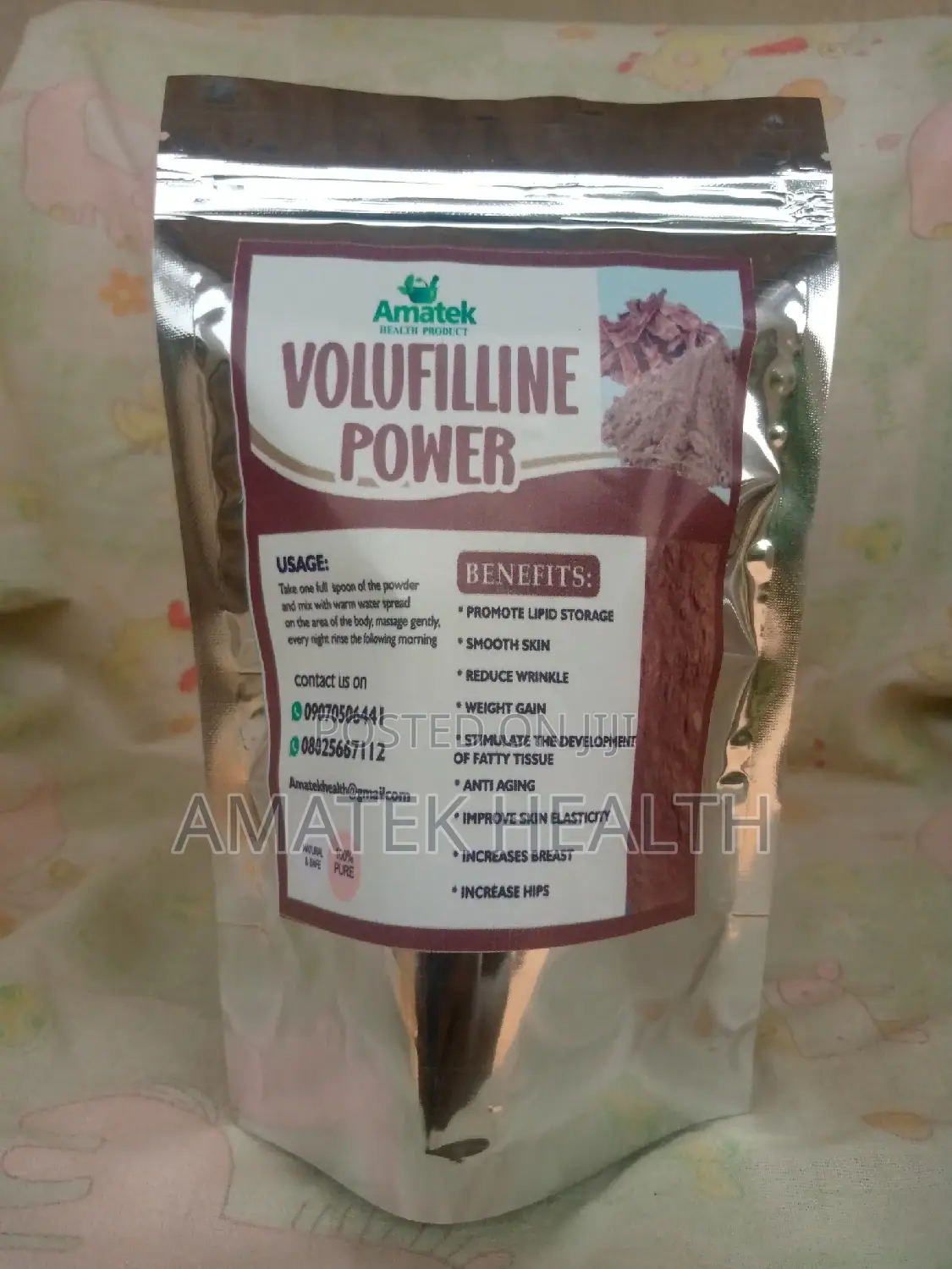 Volufiline Powder in Nigeria at Amatek