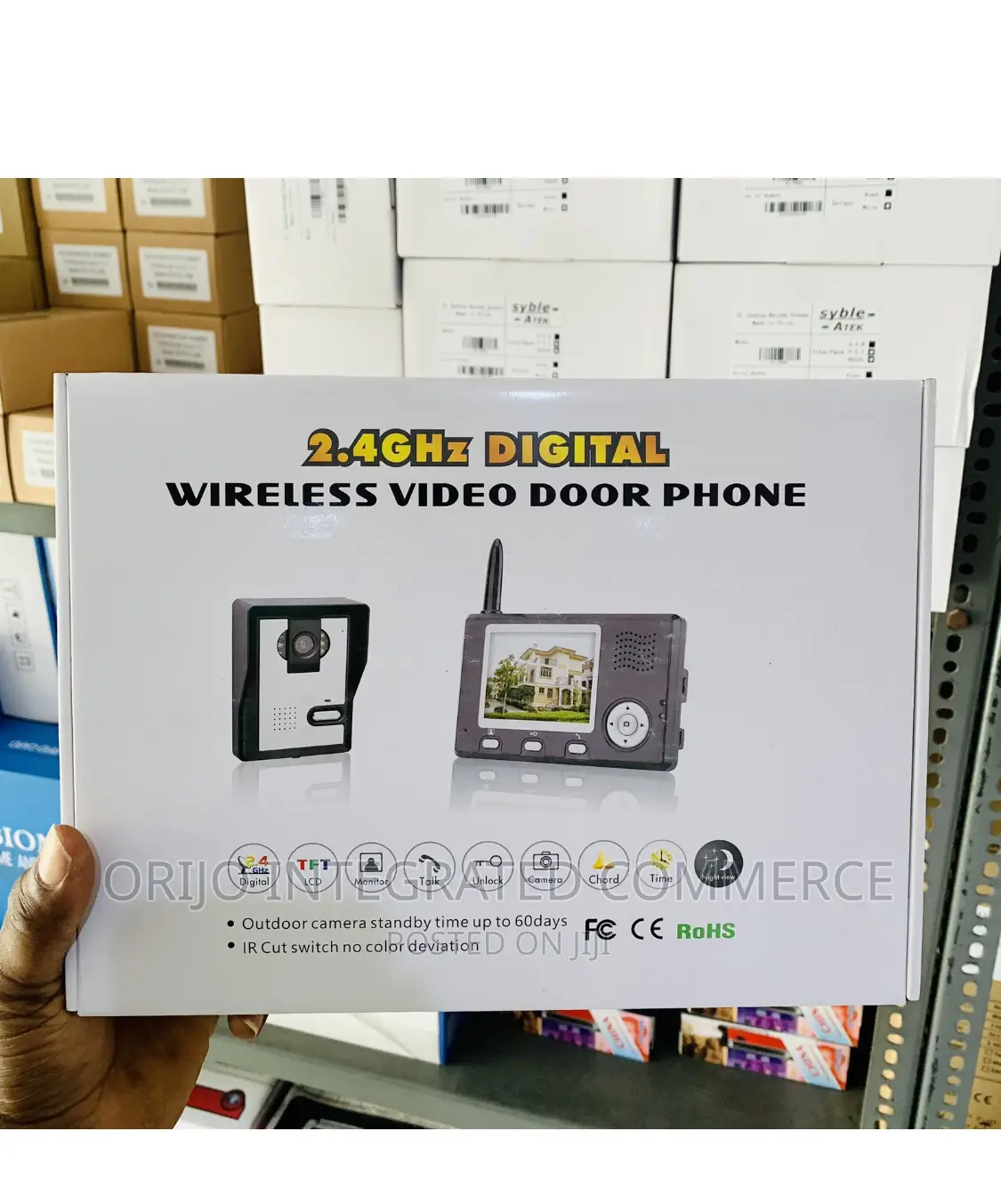 Zach7 Digital Wireless Video Door Phone