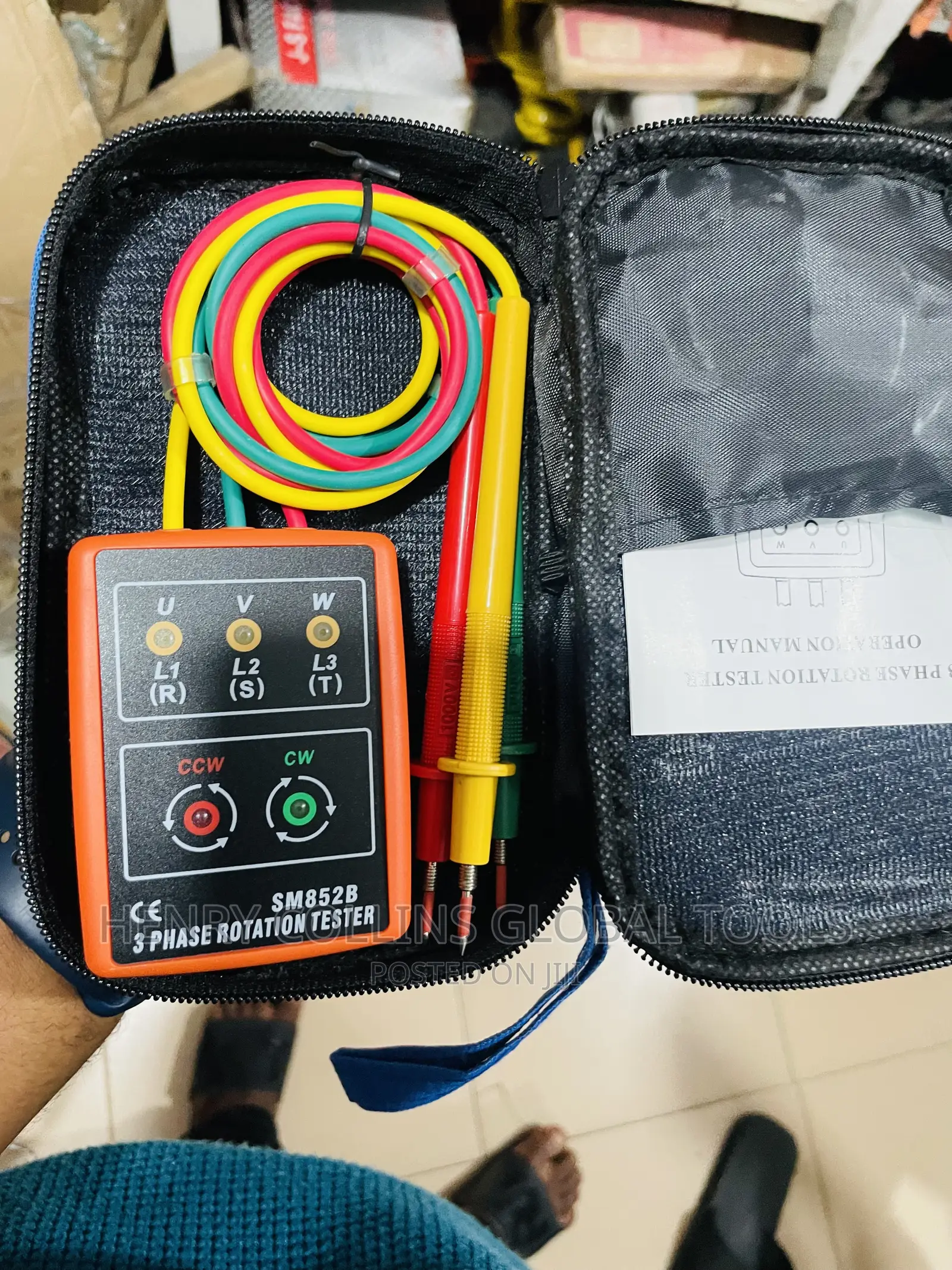 3 Phase Rotations Meter