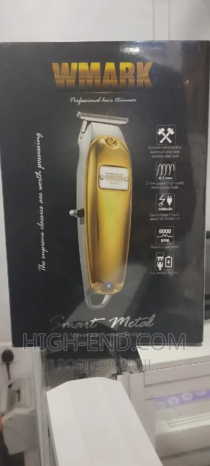 Wmark 2021 Smart Metal Professional Hair Trimmer