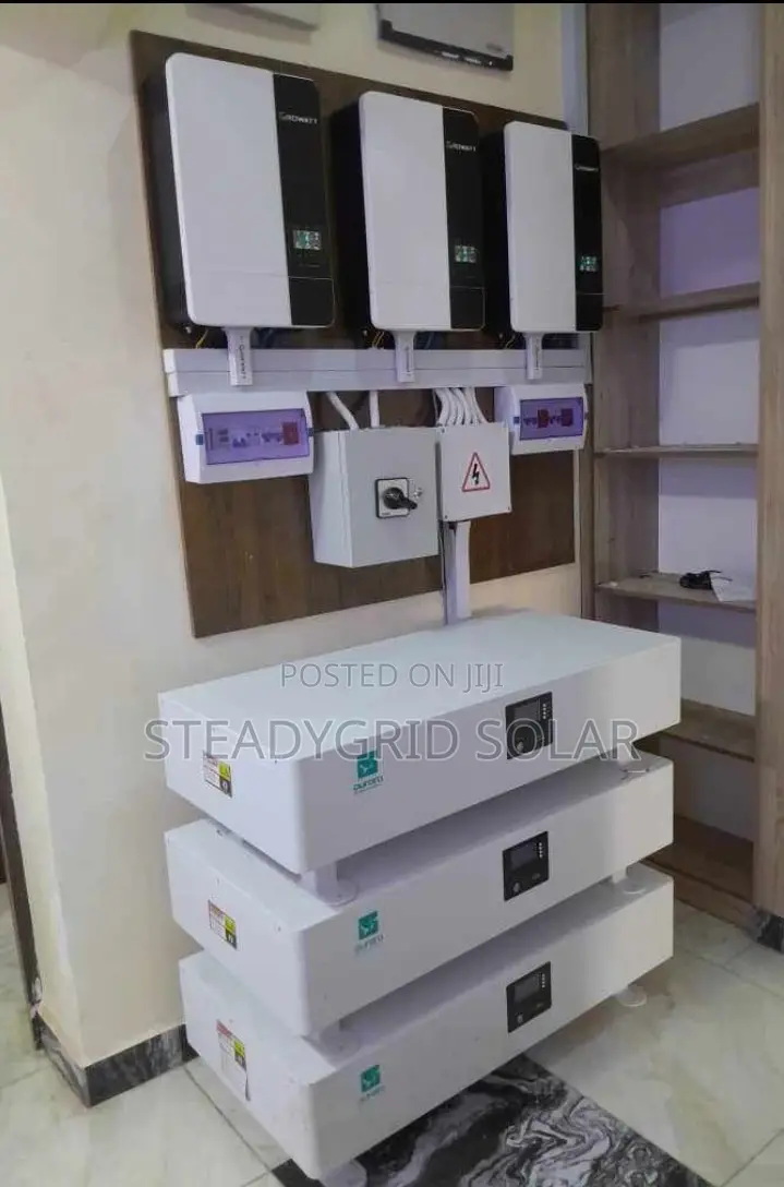 15kva Inverter Installation With 30kwh Lithium Ion Batteries