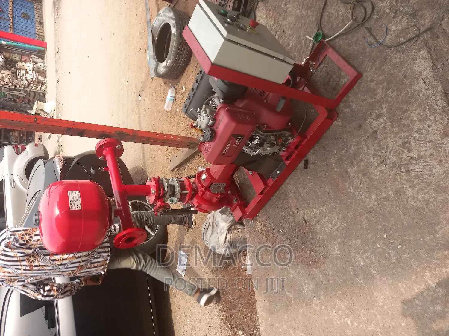 Sign Fire Pump Machine 10hp