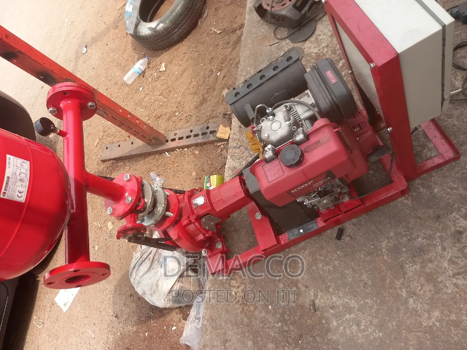 Sign Fire Pump Machine 10hp