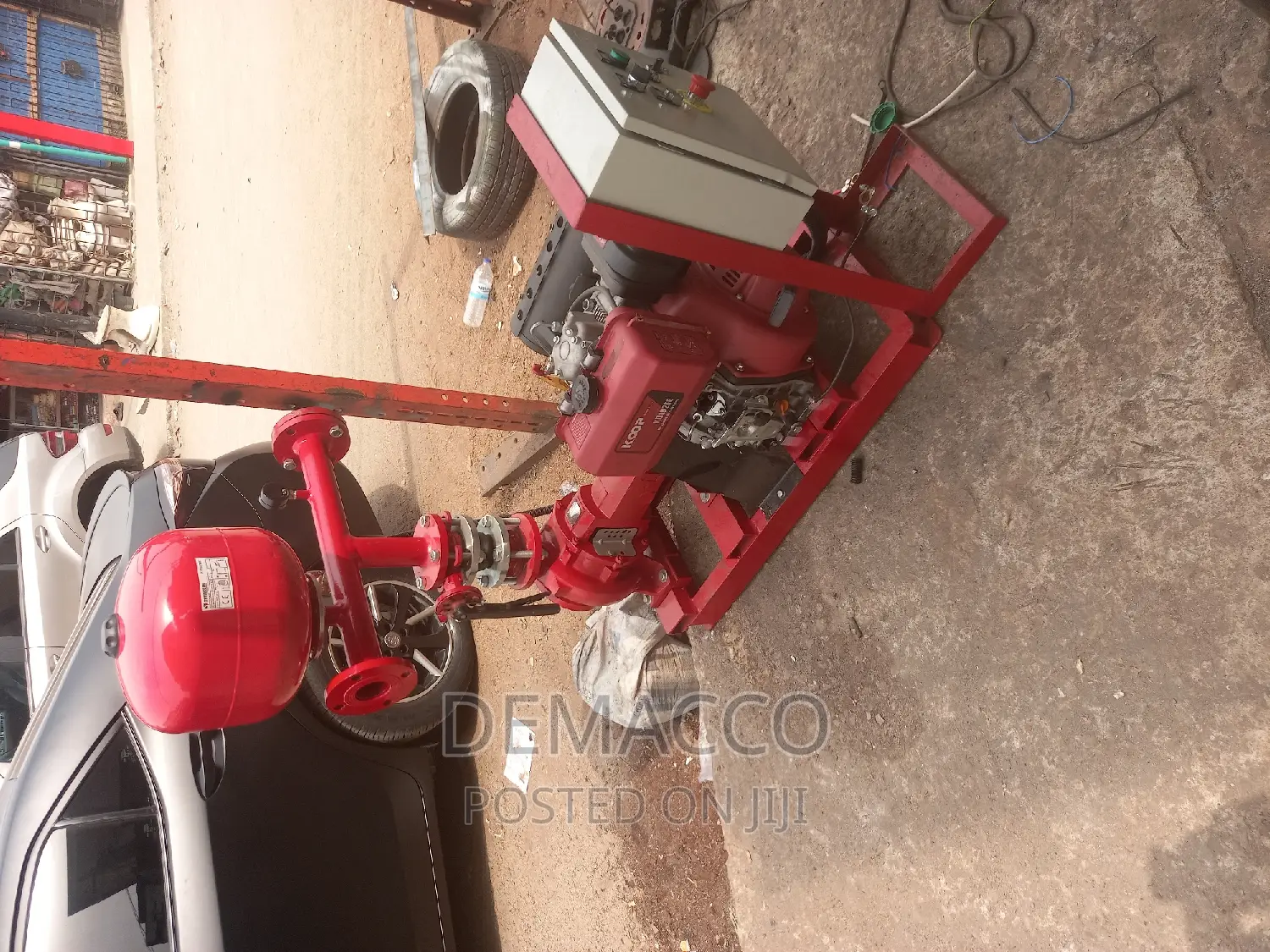 Sign Fire Pump Machine 10hp