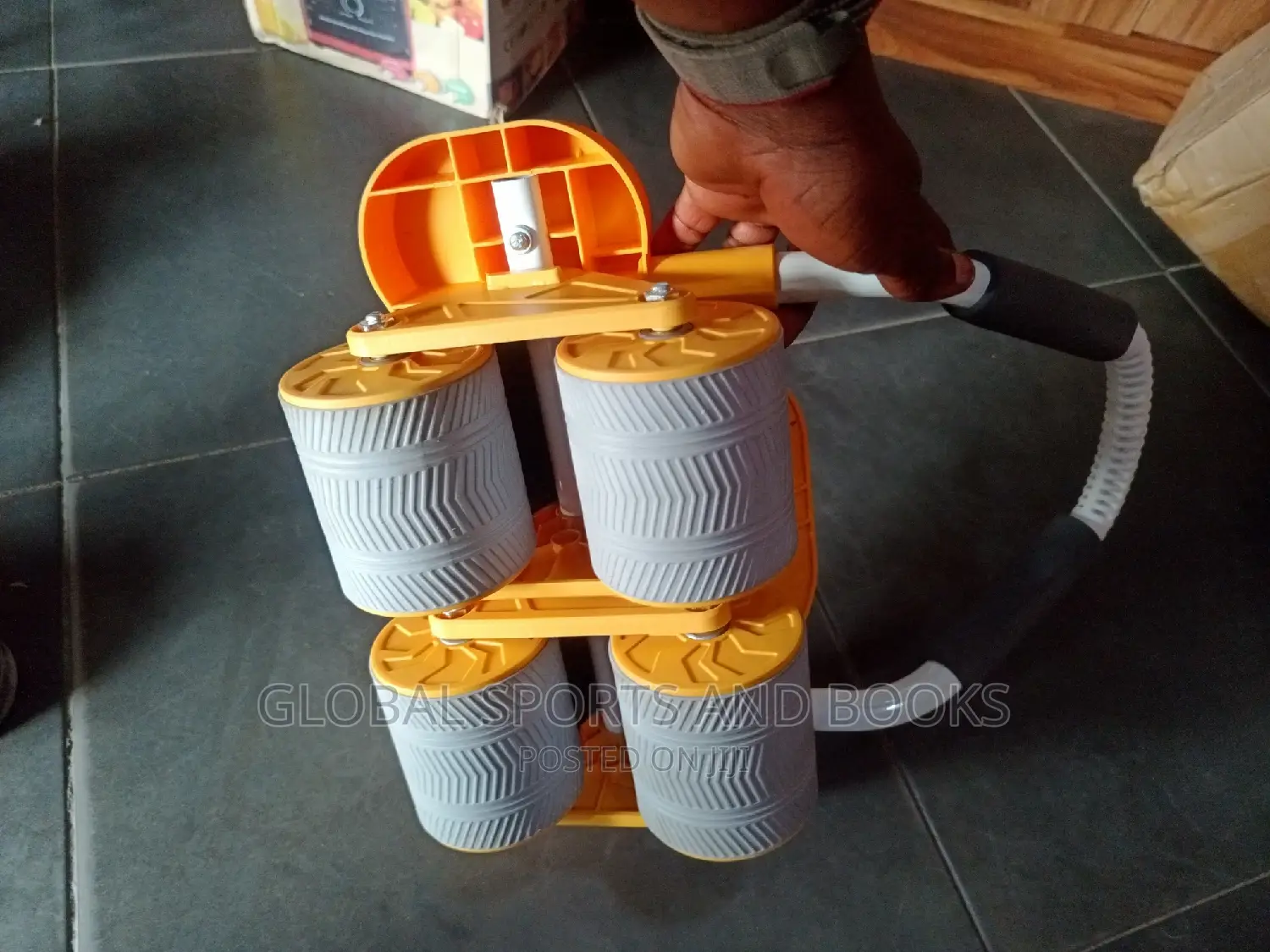 Abs Roller With 4 Tyre Including Digital Monitor