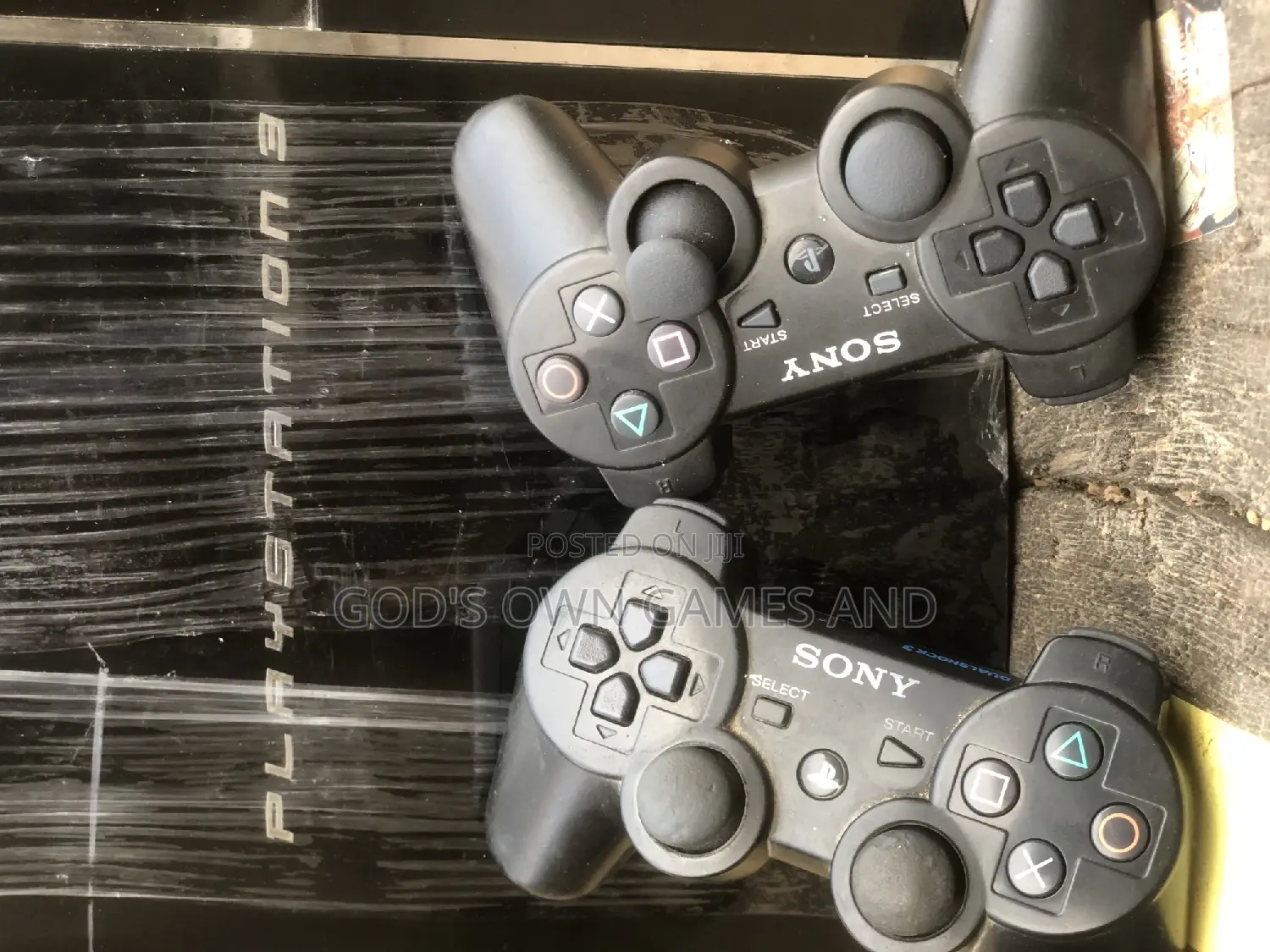 Black Colored UK Used Playstation 3.