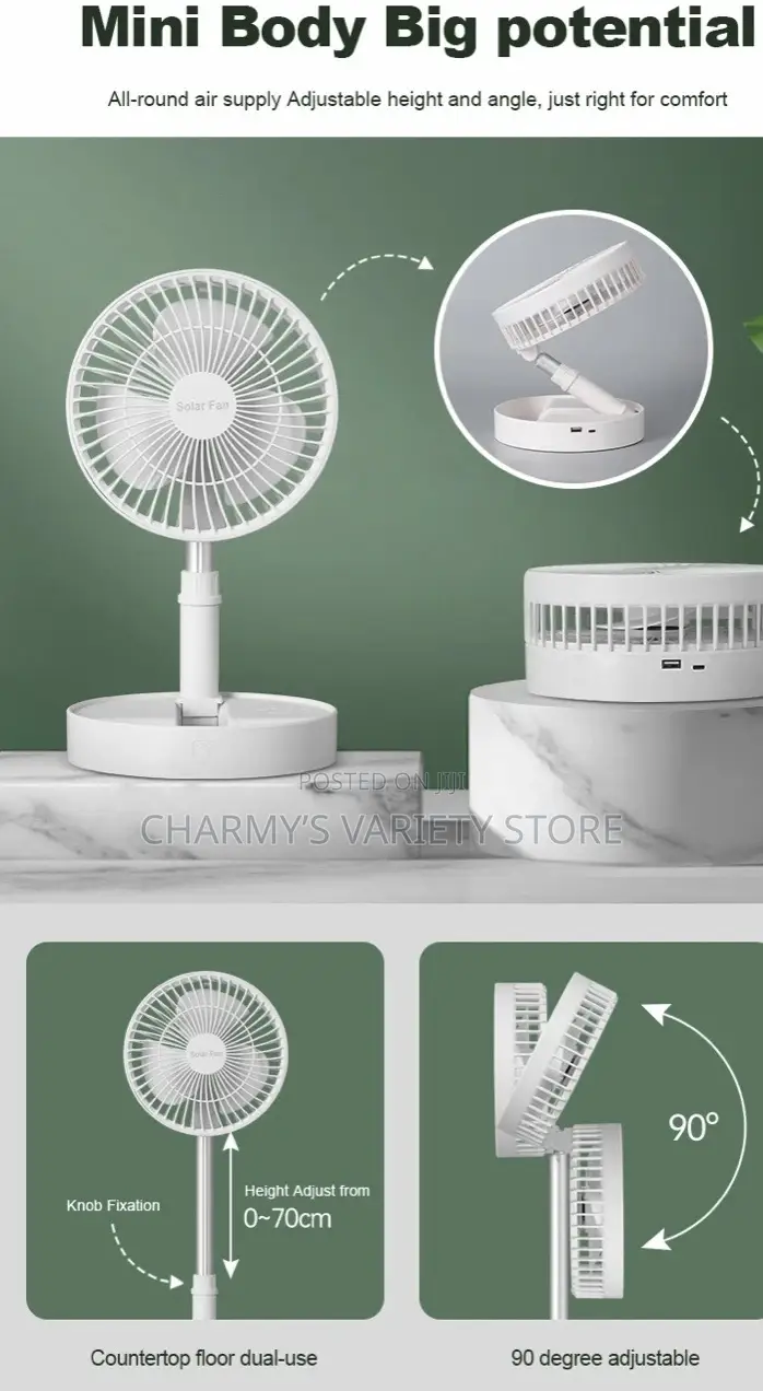 Portable Foldable Fan
