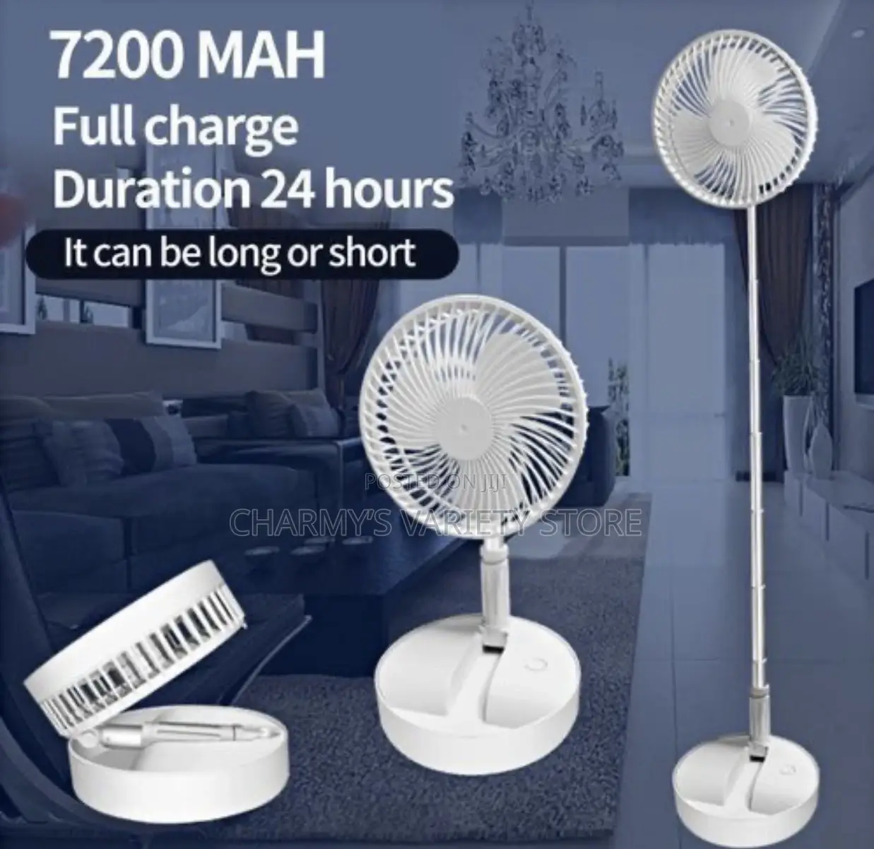 Portable Foldable Fan