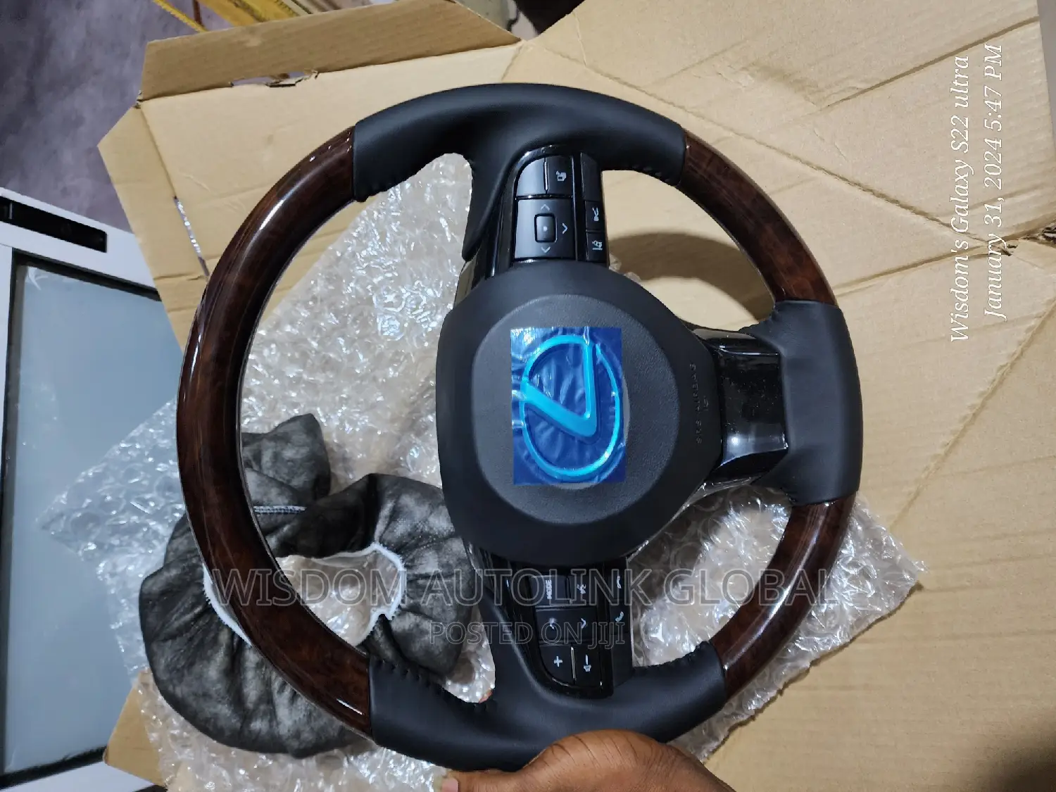 Steering Wheel for Lexus Rx350 2016-2023 With Formica Design