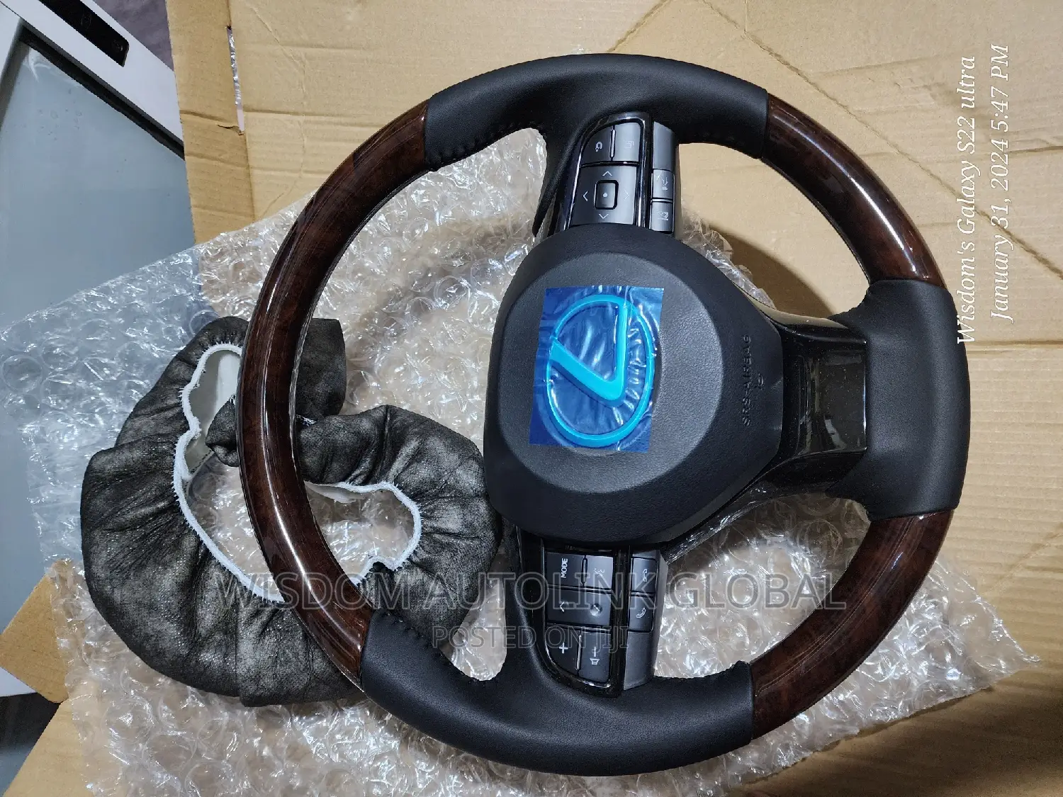 Steering Wheel for Lexus Rx350 2016-2023 With Formica Design