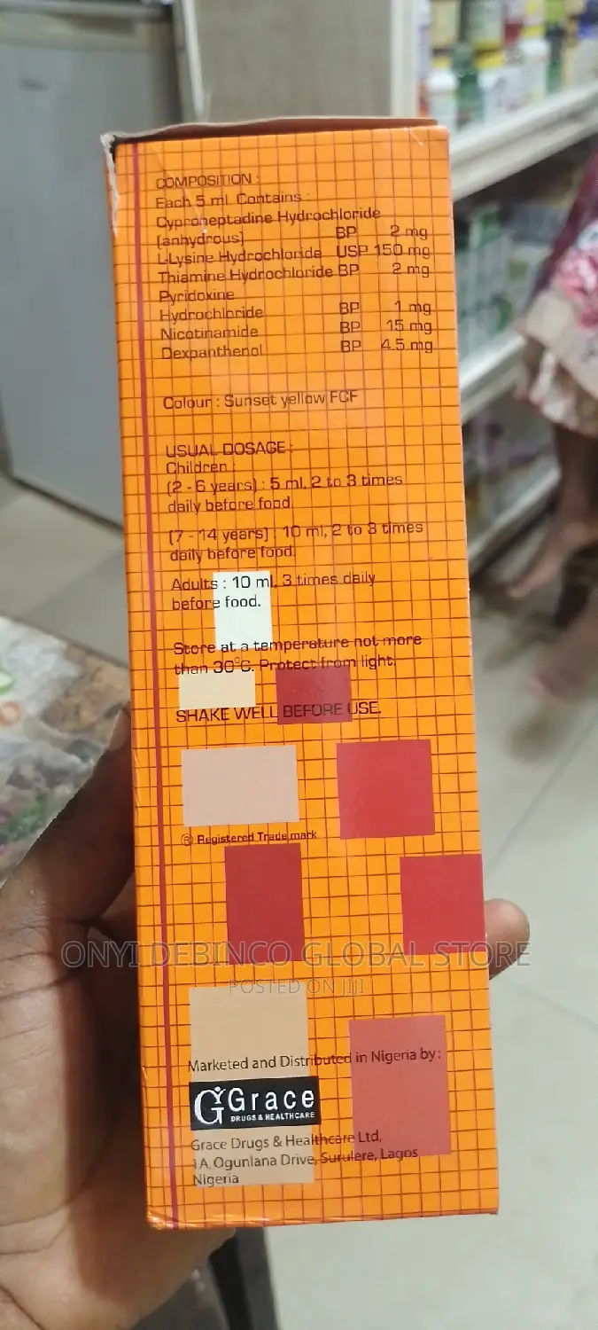 Original Apetamin Weight Gain Syrup 200ml