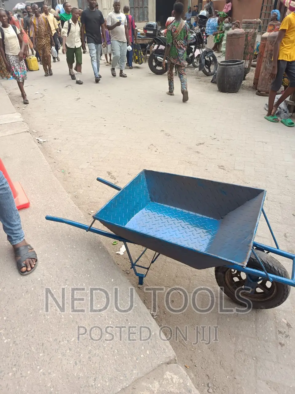 Original Fabricated Wheel Barrow Heavy Duty