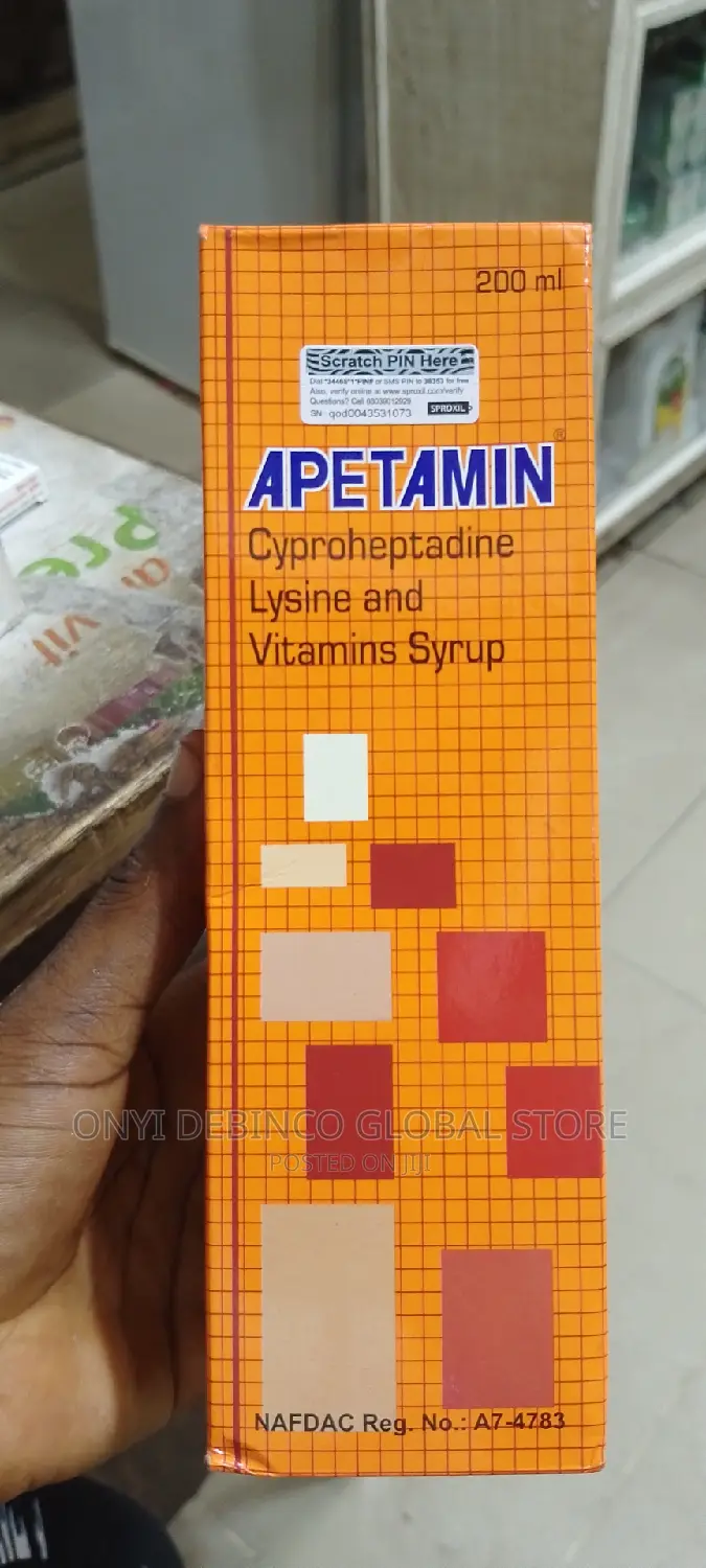 Original Apetamin Weight Gain Syrup 200ml
