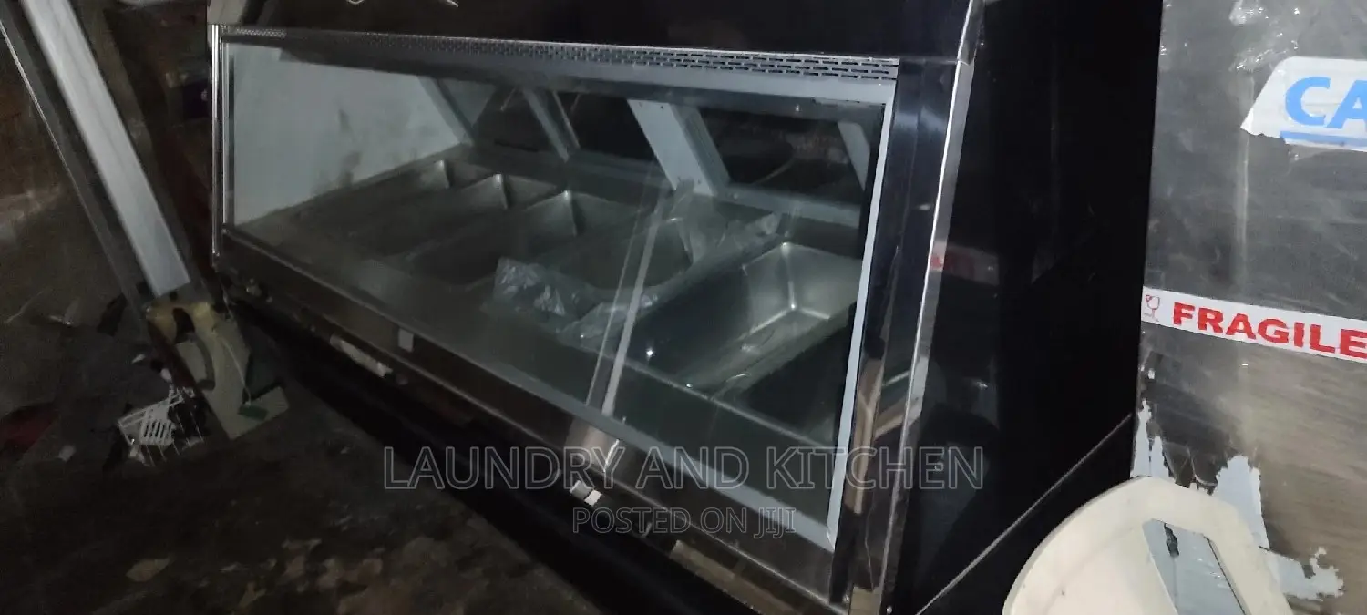 Display Foreign 6 Trays Food Warmer for Restaurant Etc