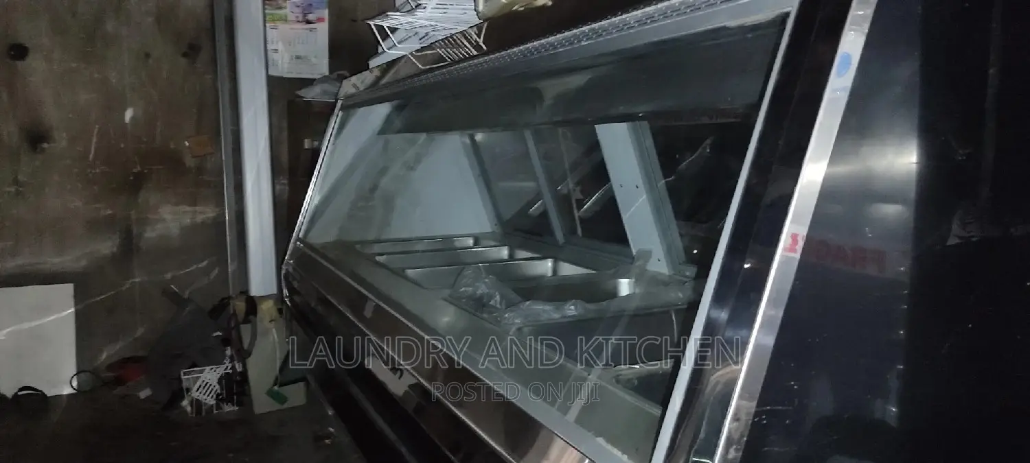 Display Foreign 6 Trays Food Warmer for Restaurant Etc