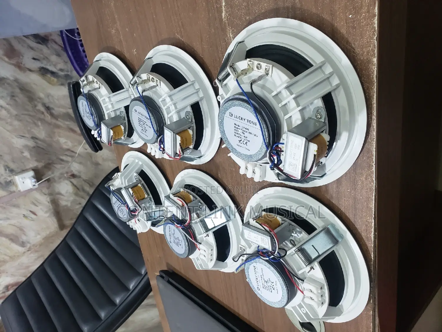6 In 1 Lucky Tone Ceiling/Pop Speakers