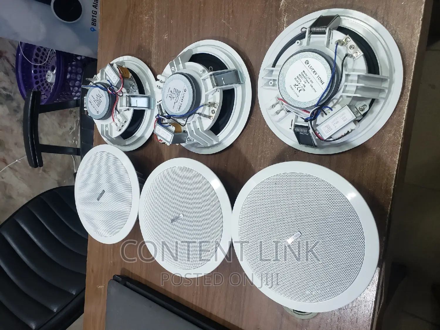 6 In 1 Lucky Tone Ceiling/Pop Speakers