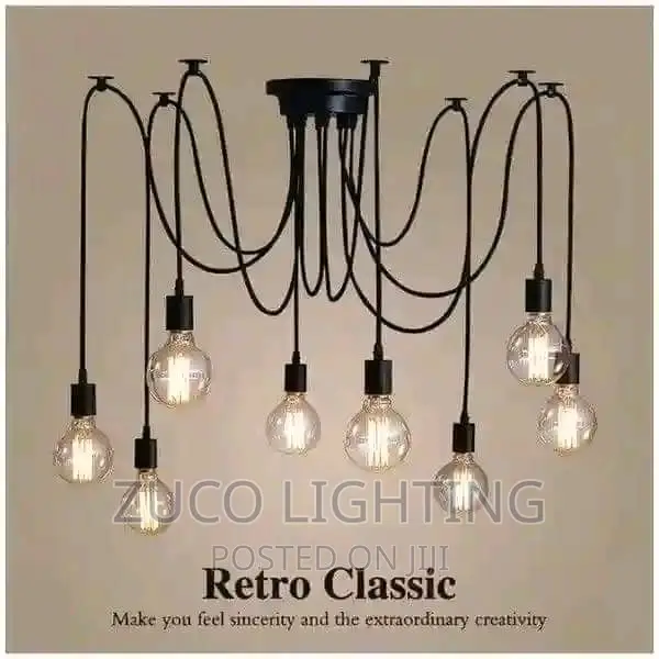 Modern Luxury Creative LED Ceiling Dropping Chandelier