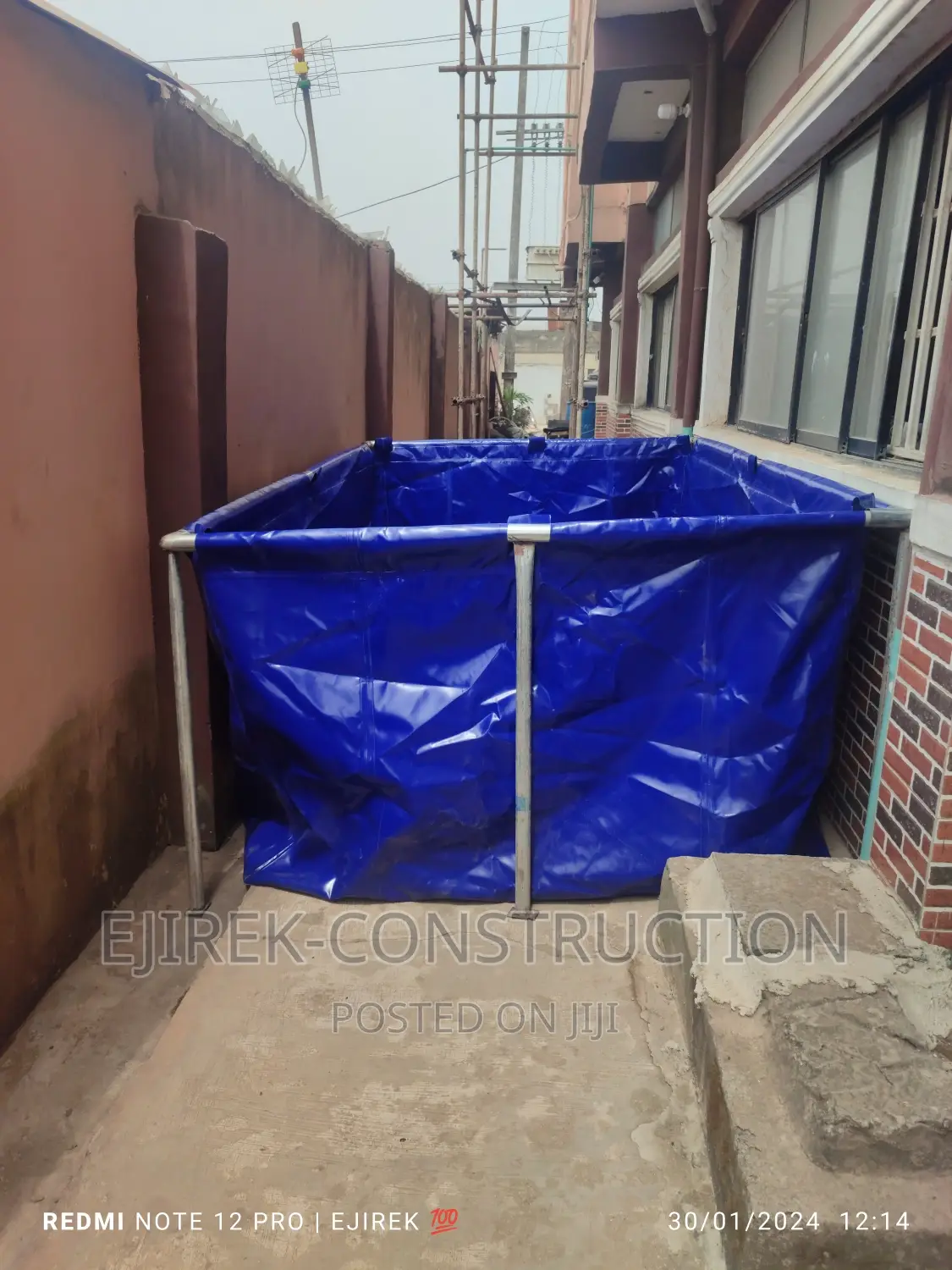 Mobile Tarpaulin Fish Pond (Fish Pond )