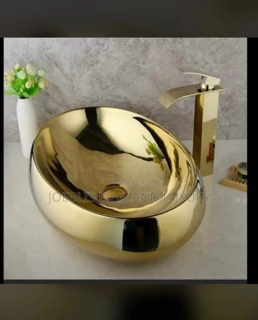 Basin Tops Black and Gold