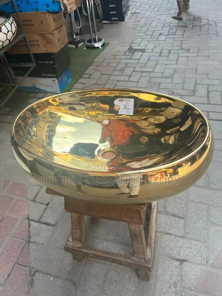 Basin Tops Black and Gold