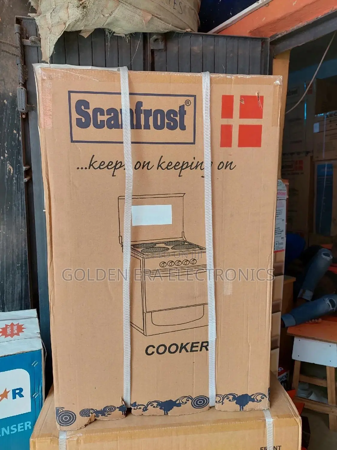 Scanfrost Standing Gas Cooker 5050