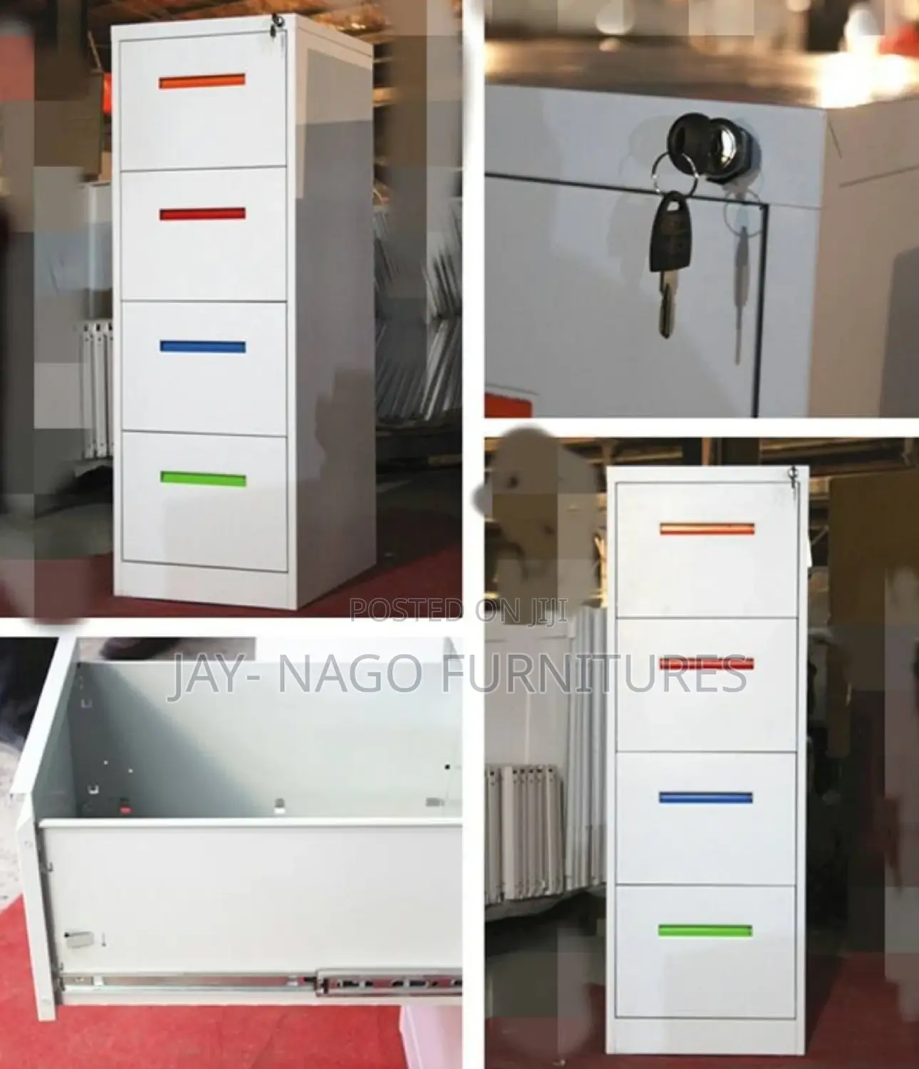 Newly Designed Quality 4 Drawer Office File Drawer