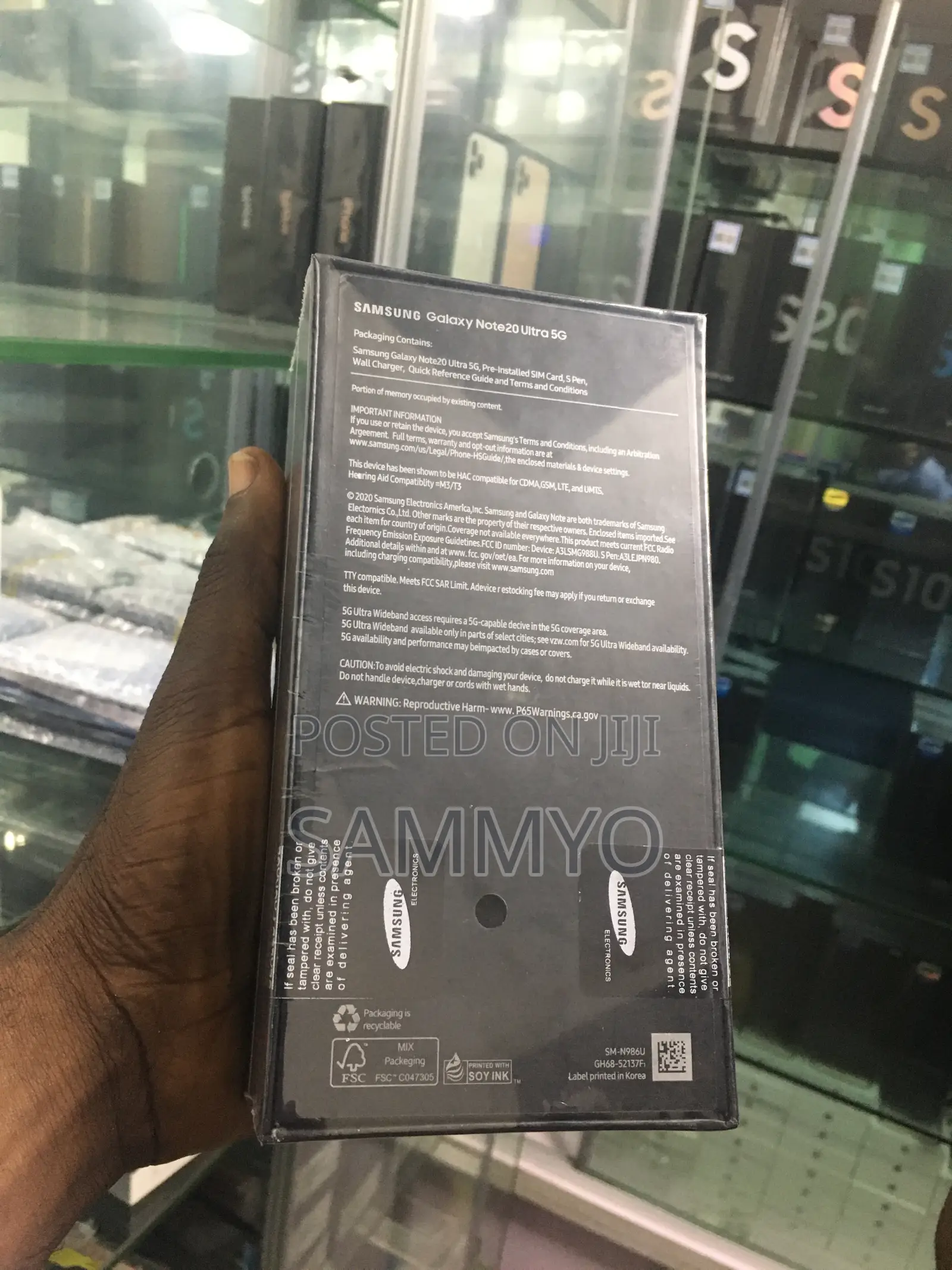 New Samsung Galaxy Note 20 Ultra 256 GB Green