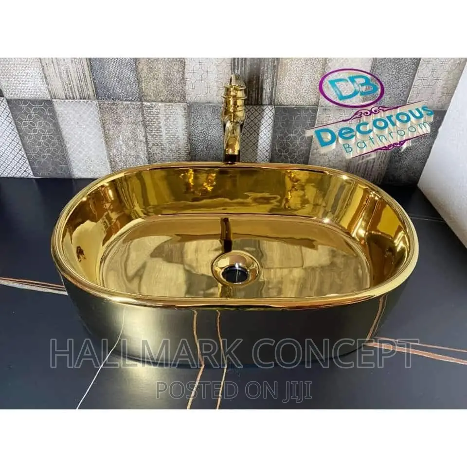 Gold Counter Top Basins