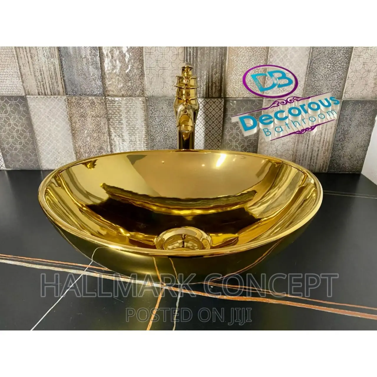 Gold Counter Top Basins