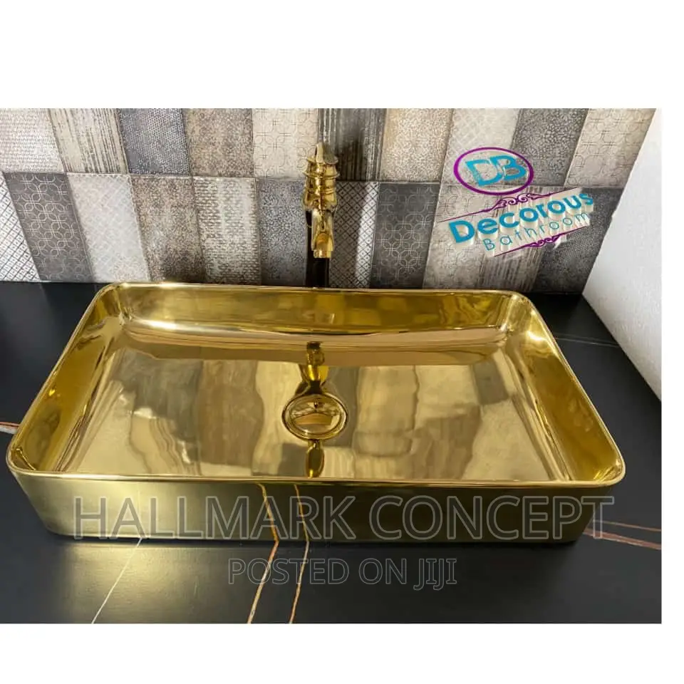 Gold Counter Top Basins
