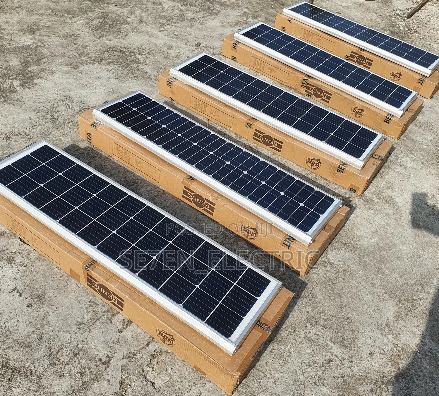 Solar Intergrated Street Light 200w