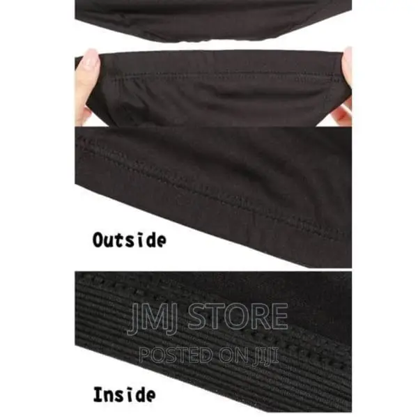 2pcs Spandex Dome Cap - Black Product Code: 4860751