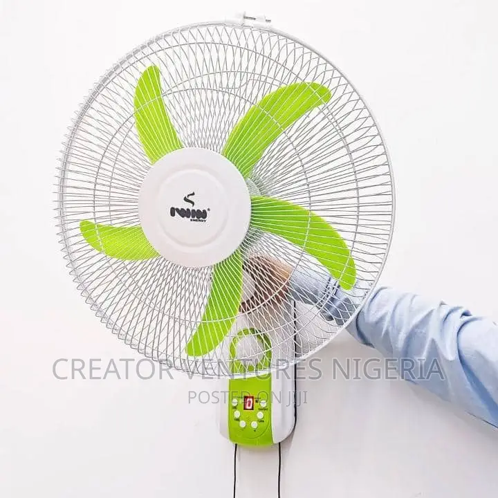 Iwin Rechargable Ac/Dc Wall Rechargable Fan,16",5-48 Working