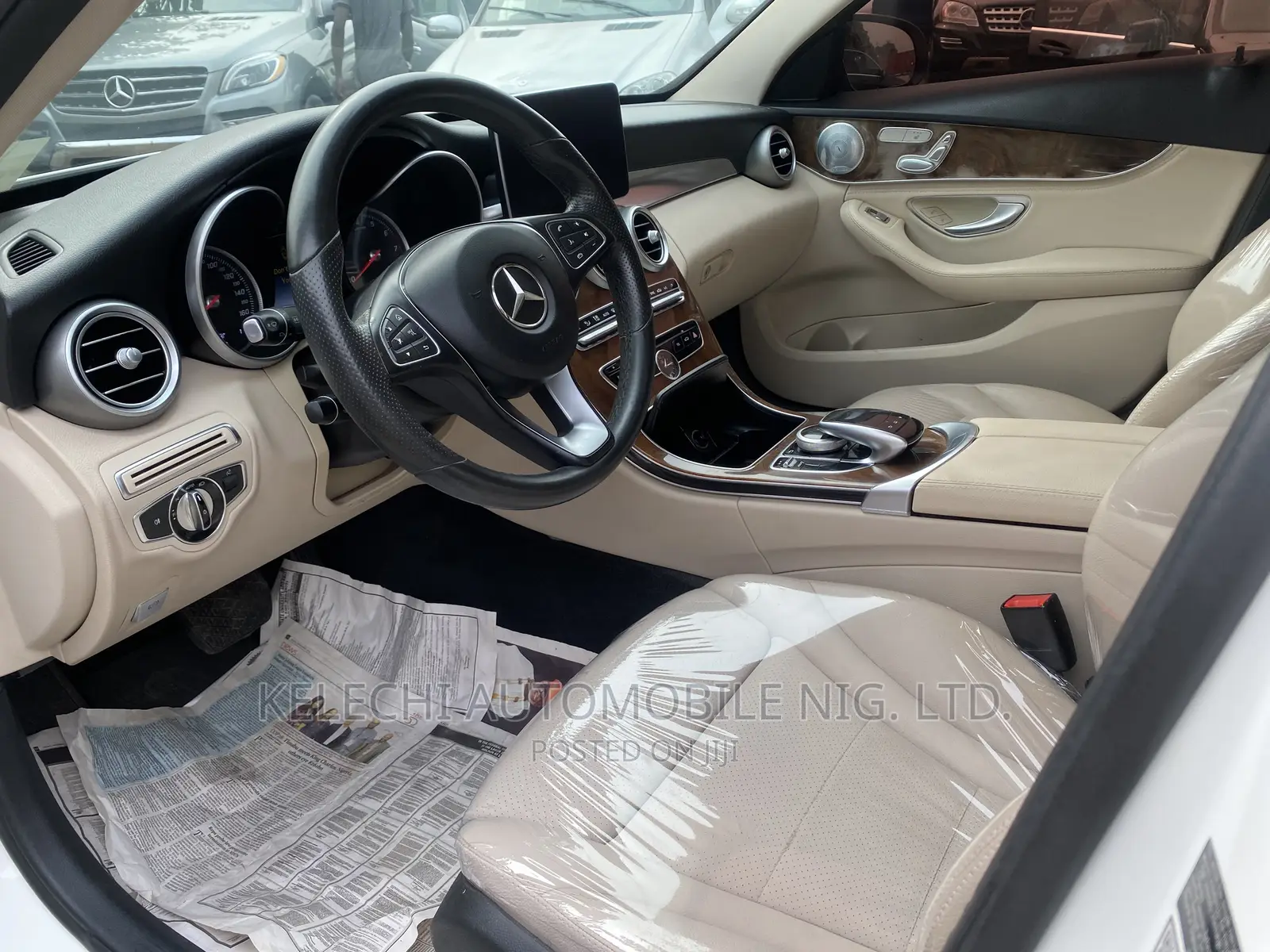 Mercedes-Benz C300 2016 White