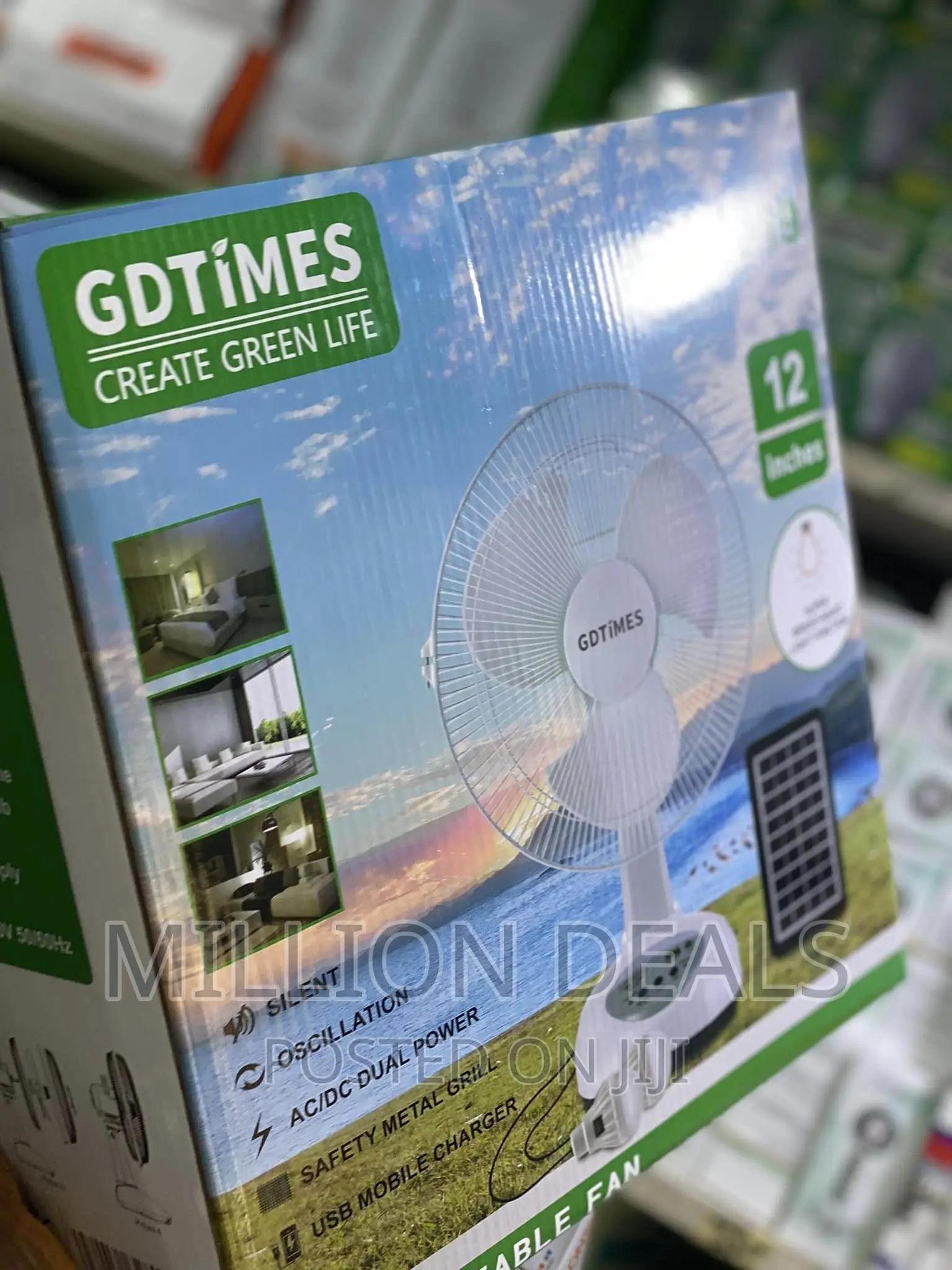 Exquisite Portable Rechargeable Fan 12