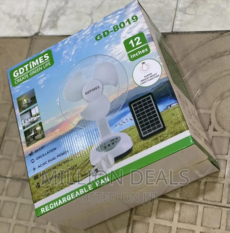 Exquisite Portable Rechargeable Fan 12