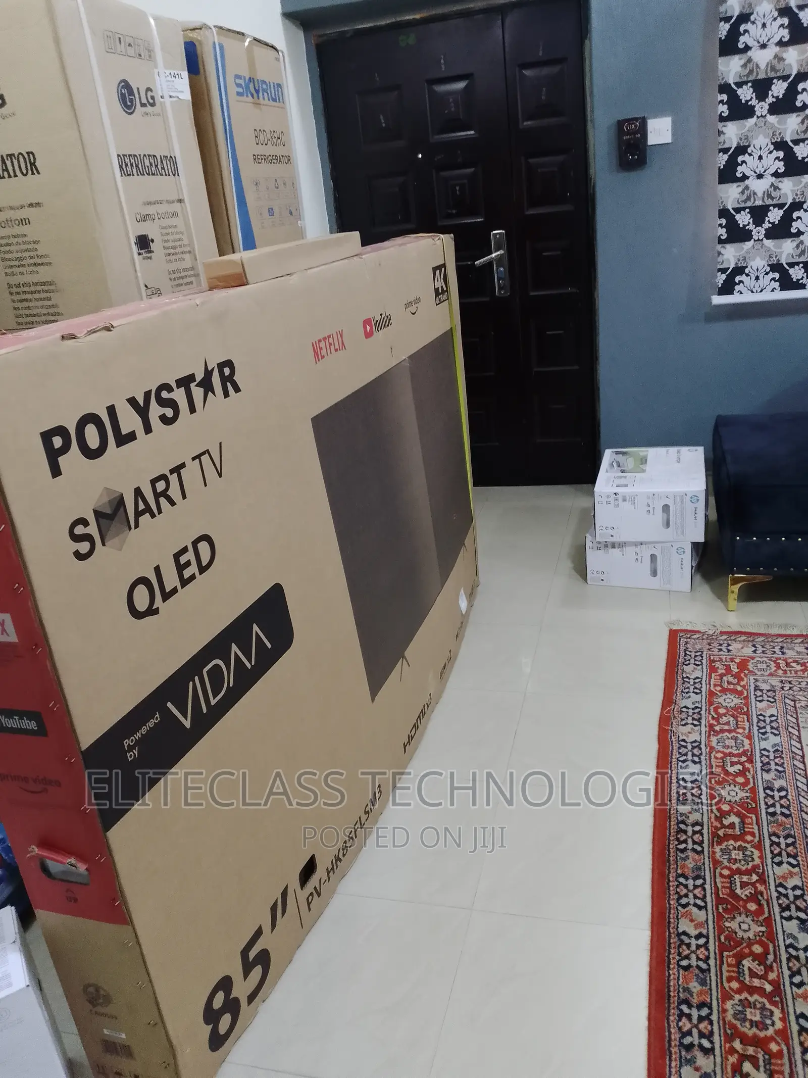 Polystar 85” Smart LED Ultra-Hd Tv.