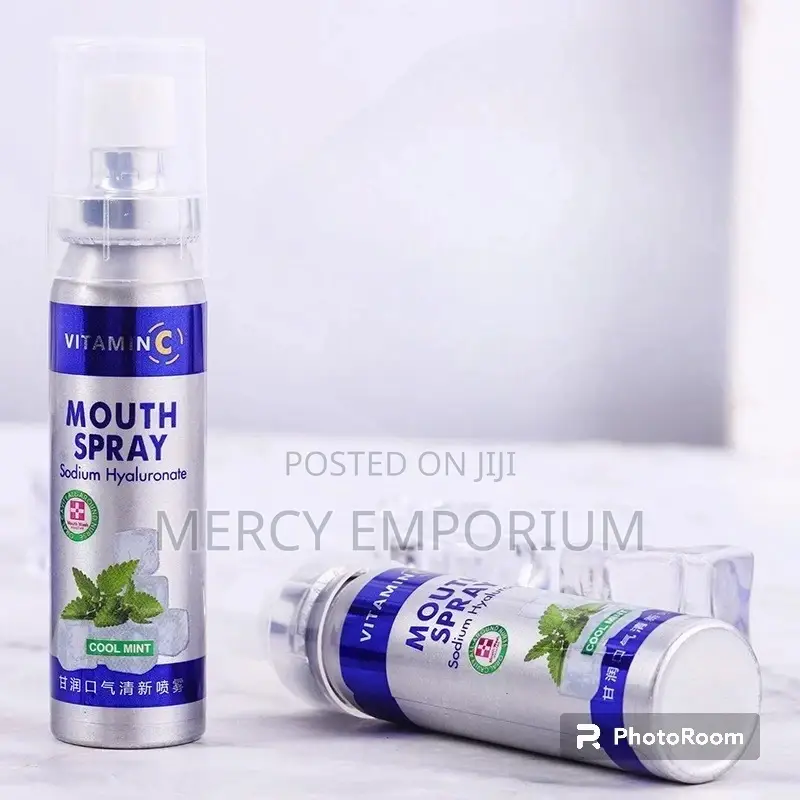 Mouth Odor Bad Breath Removal Spray. Freshen Your Breath