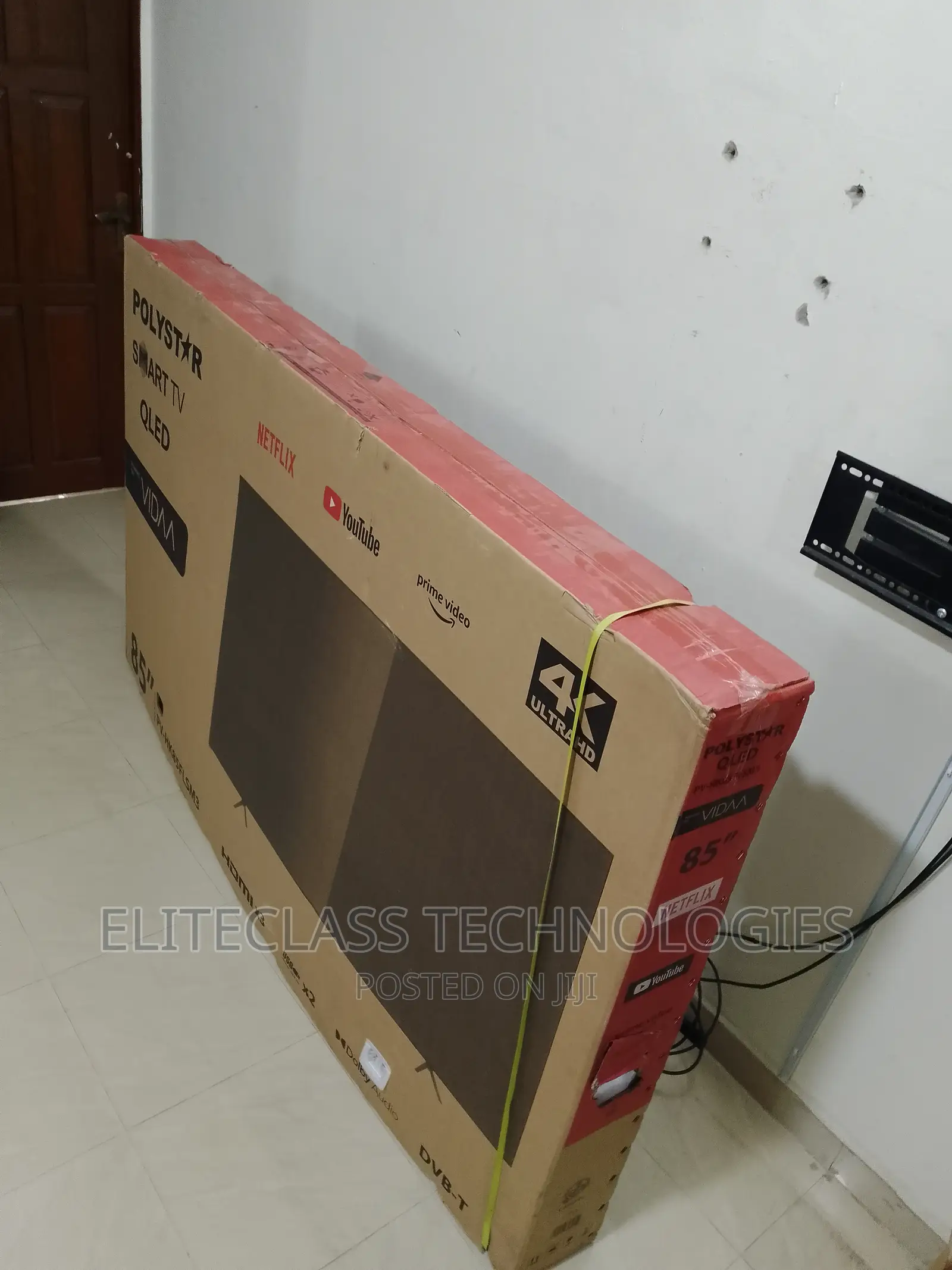 Polystar 85” Smart Stylish LED Ultra HD TV
