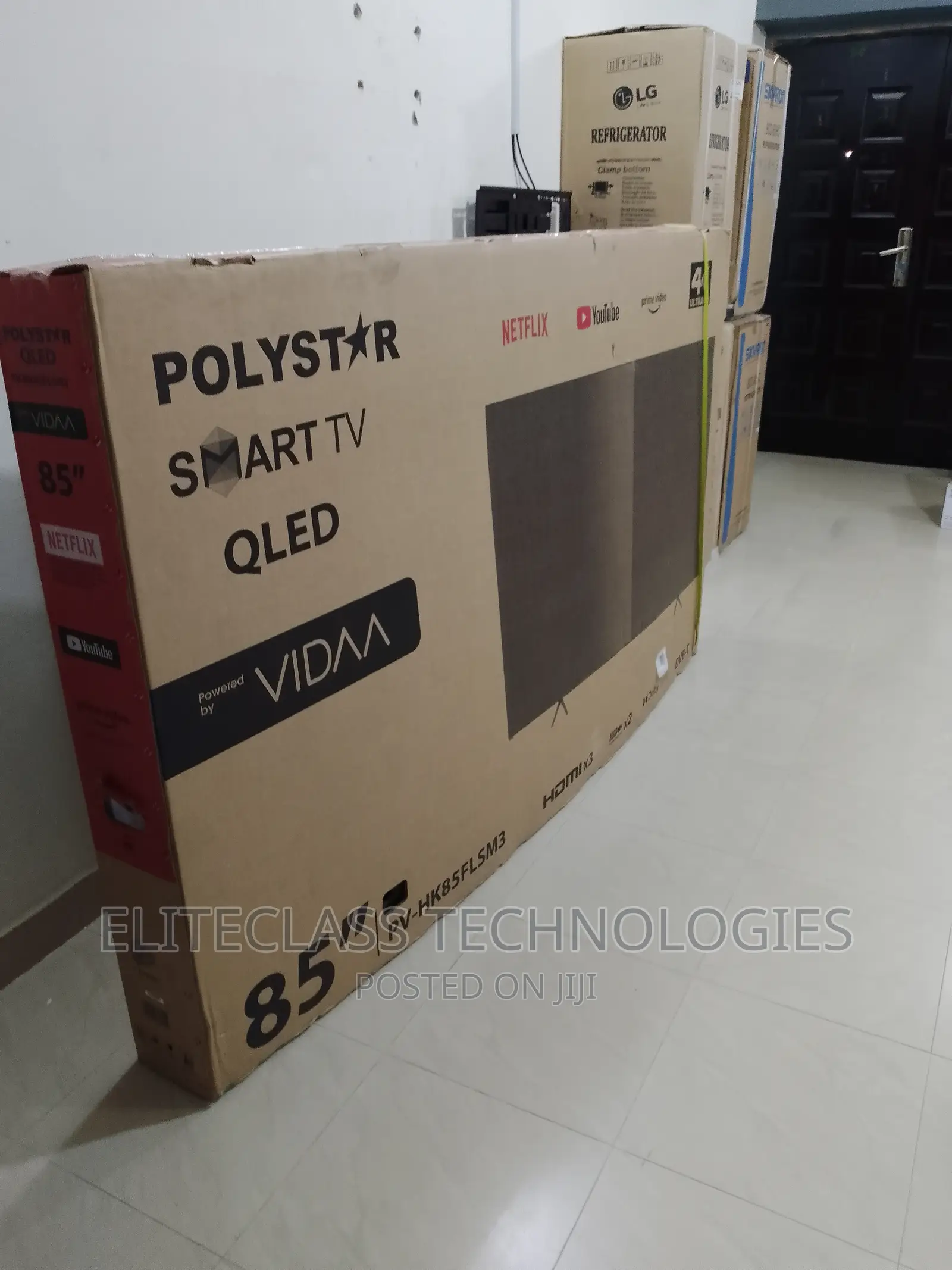 Polystar 85” Smart Standard LED Ultra HD TV