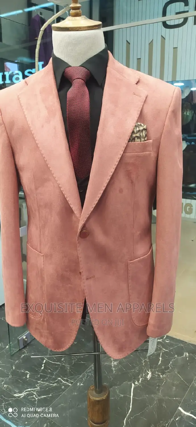 Italian Style Bespoke Blazers Mens Suit