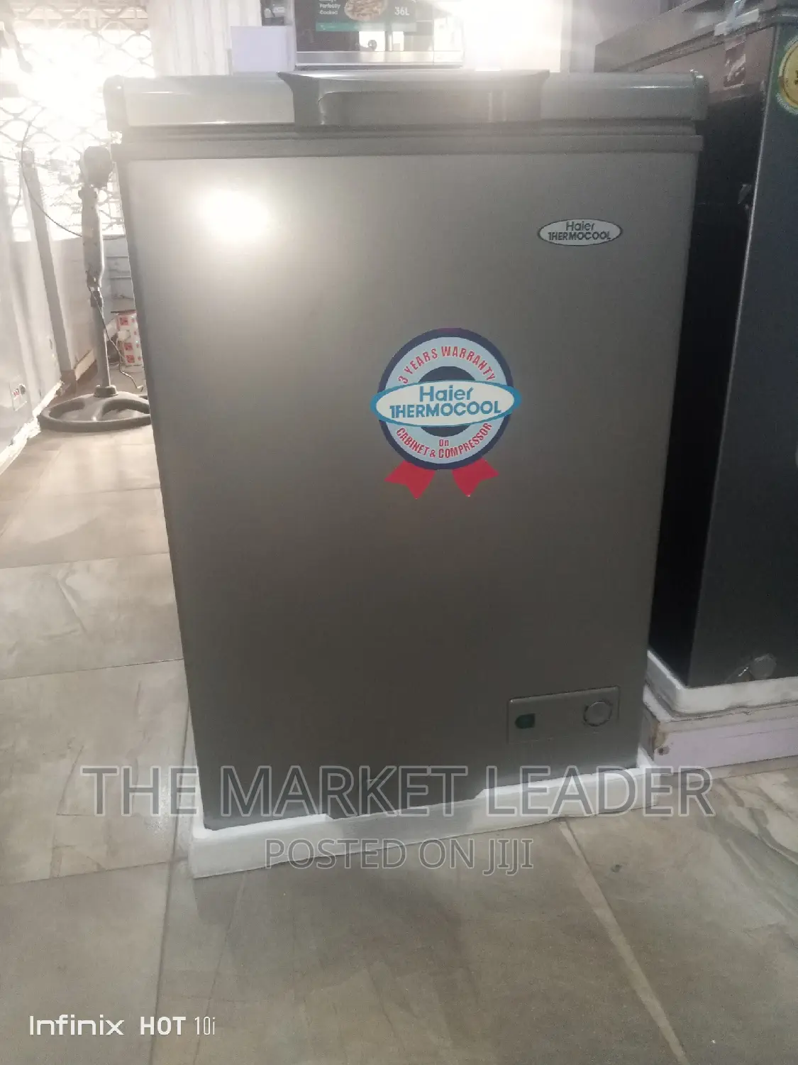Haier Thermocool 100l Freezer Chest R6 SLV