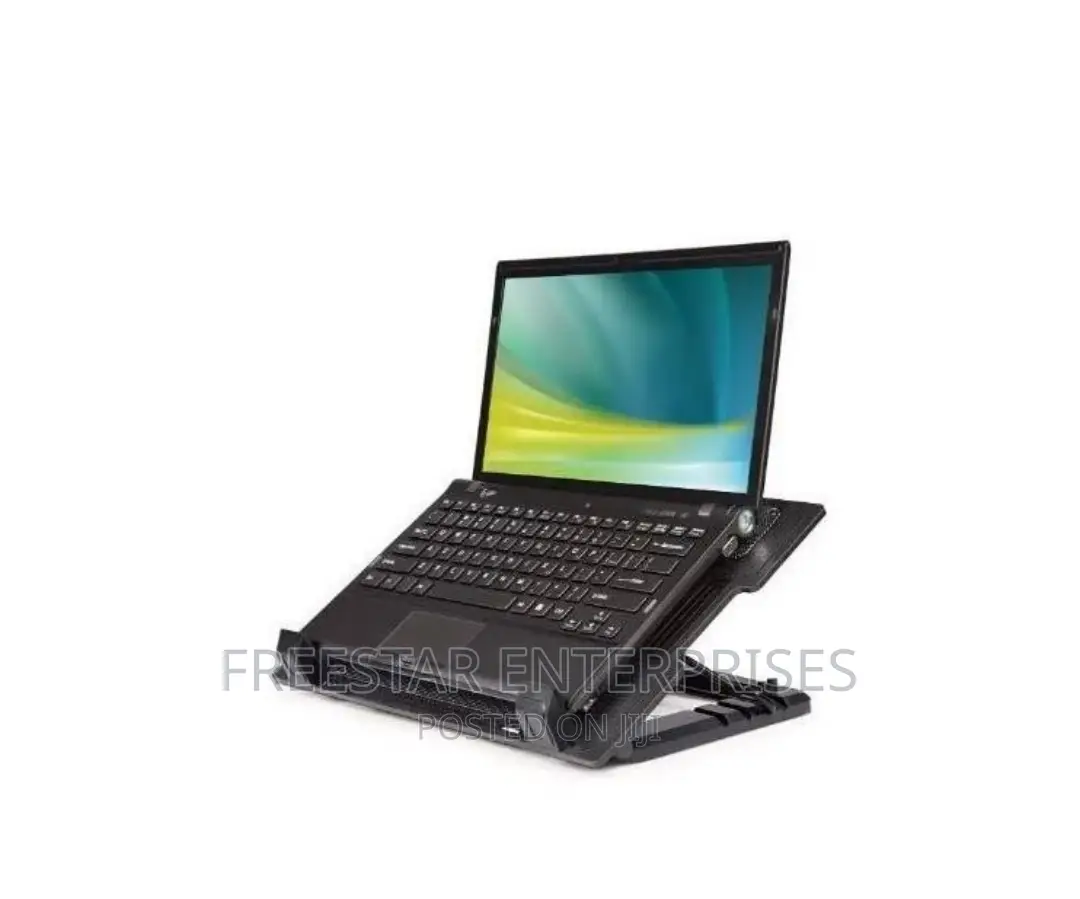 Laptop Cooling Pad. Laptop Stand With Laptop Cooling Pad.