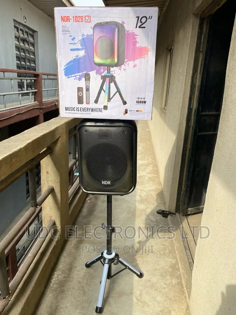 Mega Bass NDR-102B Rechargeable Speaker