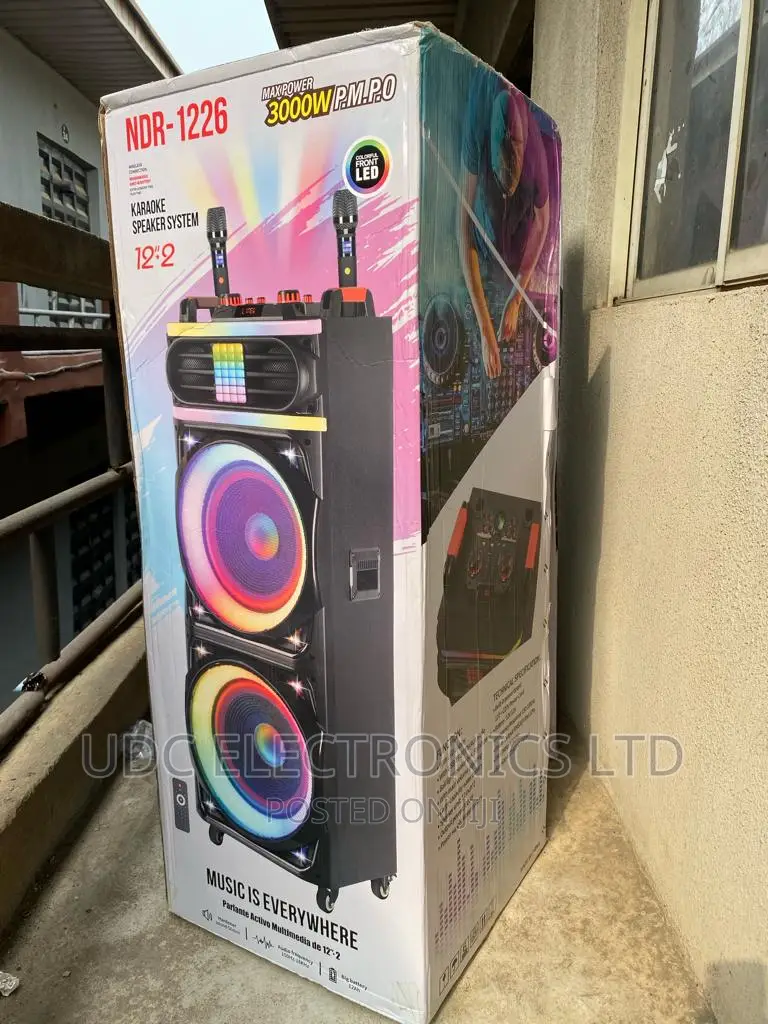 Super Mega Bass NDR-1226 Rechargeable Speaker